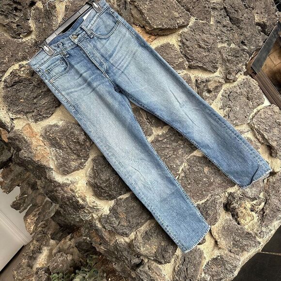 Rag & Bone Fit 2 Slim Women's Jeans Button Closure Size 31 - Picture 3 of 13